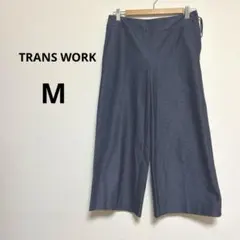 TRANS WORKトランスワーク　レディース　ワイドパンツsize38のサムネイル
