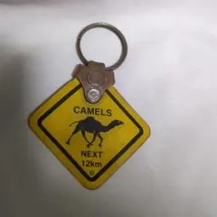 ROADSIGN AUSTRALIA キーホルダー ラクダ 標識