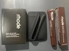 rhode espresso lipgloss only peptide