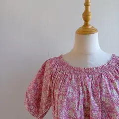 HUG O WaR リバティプリントブラウス 花のサムネイル