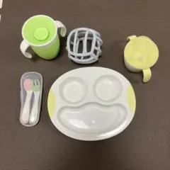 リッチェル 笑顔のデザイン ベビー用食器セット
