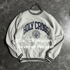 希少 00s Champion リバースウィーブ HOLY CROSS 古着 S