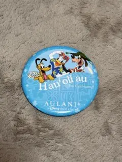 ディズニー　アウラニリゾート　缶バッジ