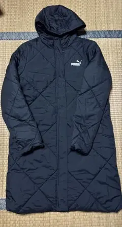 PUMA ブラック ロングジャケット