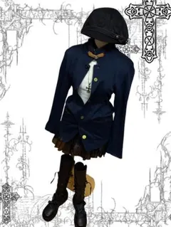 レア★00s archiveベルト　ボタン　ダークコア　平成ギャル 森ガール古着のサムネイル