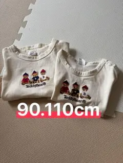 TeddyBear Tシャツ 90.110cm 2枚セット