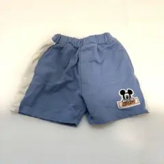 【100㎝】ミッキーマウス　半ズボン　ショートズボン
