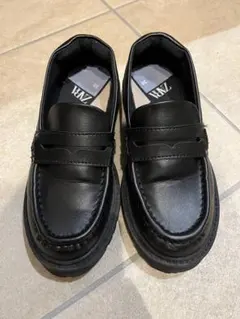 ZARA ブラック ローファー 30