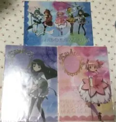 劇場版 魔法少女まどかマギカ クリアファイル まどか ほむら ローソン 魔法