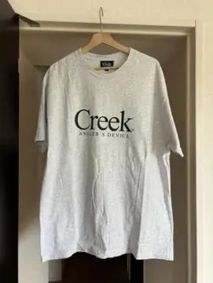C868【入手困難】クリーク センターロゴ Tシャツ 半袖 Lサイズ 希少