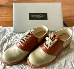 【超美品】REGAL レザー ローファー （ベージュ・ブラウン）23.5センチ