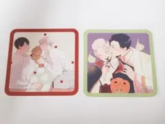 宮田トヲル／スマイルベースカフェ／特典 コースター／デリバリーハグセラピー