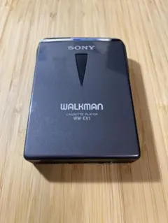 カセットウォークマン SONY WM-EX1「整備済み、完動超美品」稀少青色‼️ SONY WM-EX1 カセットプレーヤー 整備済み動作品 ソニー 家電
