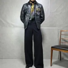 70sヴィンテージUSNAVYアメリカ軍ウールセーラーパンツフレアパンツ