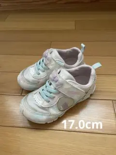MOONSTAR LUVRUSH キッズ スニーカー 17.0cm パステル