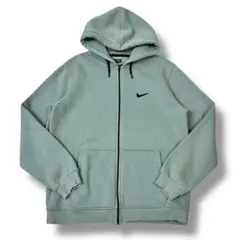 【00s】NIKE スウォッシュロゴ ヘビーウェイト ジップアップパーカー XL