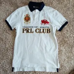 ポロラルフローレン　ビックポニー　刺繍　PRL CLUB ポロシャツ