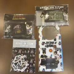 進撃の巨人 AIR TWOKYO アクリルジオラマ リヴァイ ハンジ 特典カード 