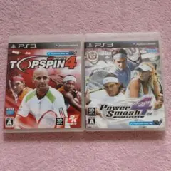 【送料込】PS3「トップスピン4」と「パワースマッシュ4」のセット