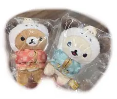 リラックマ】お正月 戌年 2018 ぬいぐるみ 2点セット 未開封 タグ付き