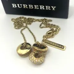 美品 希少 BURBERRY 蛇腹 チェーン ノバチェック ゴールド ネックレス 美品 希少 BURBERRY 蛇腹 チェーン ノバチェック ゴールド ネックレス