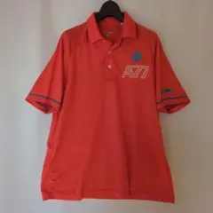 ＸＬサイズ⭐asics（アシックス） A77 ポロシャツ オレンジ