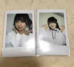 福井梨莉華 サイン入りチェキ ワイドチェキ 計2枚セット オンライン