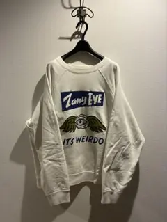 WEIRDO プリント入り ホワイト スウェット XLのサムネイル