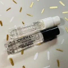 シャネル　香水　サンプル　2個セット　チャンスオー　ブルー　ミニサイズ