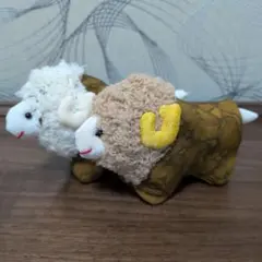 ハンドメイド 羊 2体セット 干支