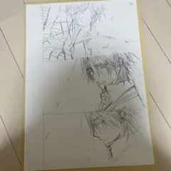 ヴァンパイア騎士原画展 限定 直筆原稿下絵
