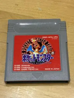 ポケットモンスター 赤 ゲームボーイ ソフト