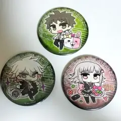 スーパーダンガンロンパ2 缶バッジ 日向創 狛枝凪斗 七海千秋