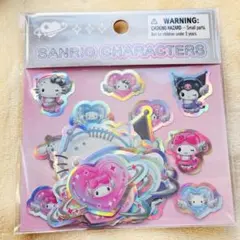 サンリオ ステッカー ときめきプラネット キティ マイメロ クロミ シナモン