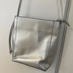 美品☆グローバルワーク スペ軽3ROOMショルダー シルバー