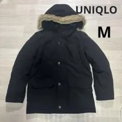 UNIQLO 黒 ダウンコート　M