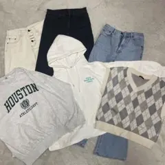 テトテト様専用　春コーデセット　フレアジーンズ