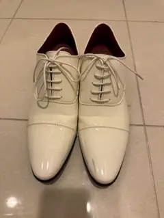 【美品】cloud 9 ブーツ　ブライダル　結婚式　メンズ　ホワイトブーツ　白