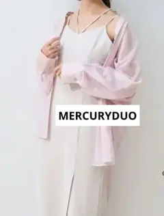 バックタックスキッパーシアーシャツ シアーシャツ ピンクのサムネイル