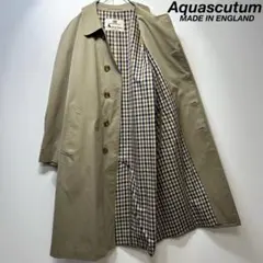 アクアスキュータム ステンカラーコート
