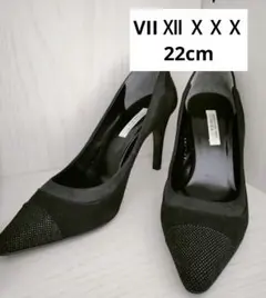 美品 ハイヒール 22cm セヴントゥエルヴサーティ VIIⅫⅩⅩⅩ