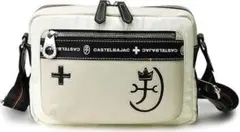 カステルバジャック 定価2万900円 新品 ショルダーバッグ 白 コネクト