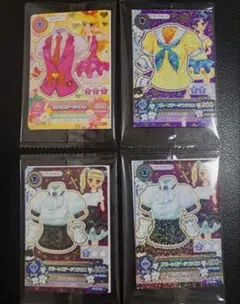 アイカツ！ 復刻アイカツカード セブンイレブン限定 カード4枚
