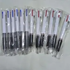 製薬会社ノベルティ ボールペン 12本セット 【３色６本＋２色６本】