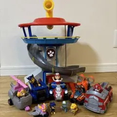 パウ・パトロール パウステーション　ビークル　フィギュアセット