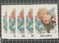 あんさんぶるスターズ あんスタ 9周年 ぱしゃっつ カード 鳴上嵐 5点セット