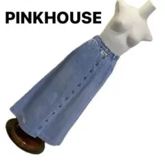 PINKHOUSE デニムAライン　ロングスカート　Sサイズのサムネイル