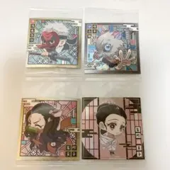 R 鬼滅の刃ウエハースシール2-12 2-18 2-21 2-24 計4枚セット