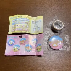 くら寿司　シナモロール　缶バッチ　マスキングテープ