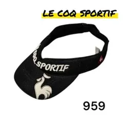 ルコックスポルティフ ゴルフ ゴルフウェア バイザー サンバイザー キャップ